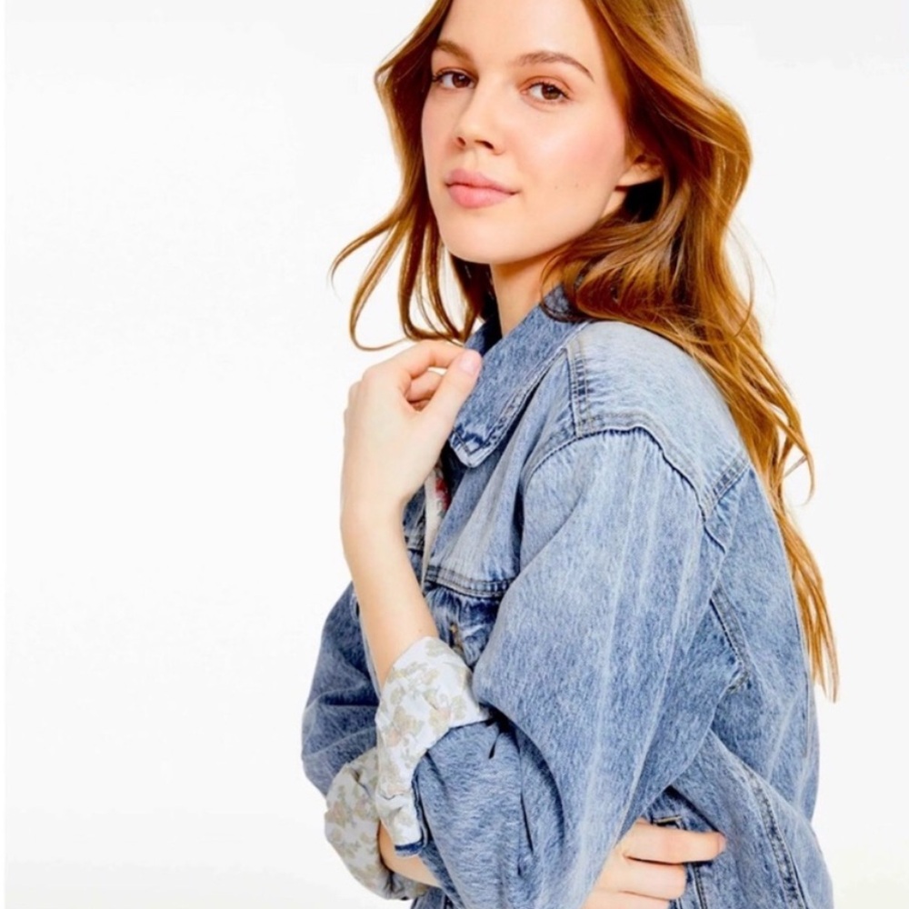 Jillian Harris x Joe Fresh Floral Lined Jacket